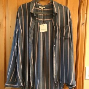 Stripped Button Down